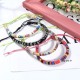 18Pcs Adjustable Woven Anklets Bracelets Bohemian Braided Rope Bracelets Waterproof Bracelet